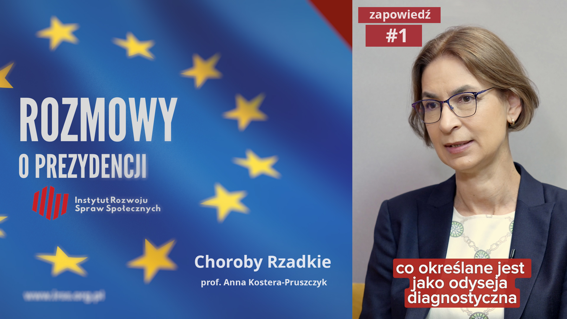 rozmowy o prezydencji, prof. anna kostera-pruszczyk, irss, instytut rozwoju spraw spolecznych